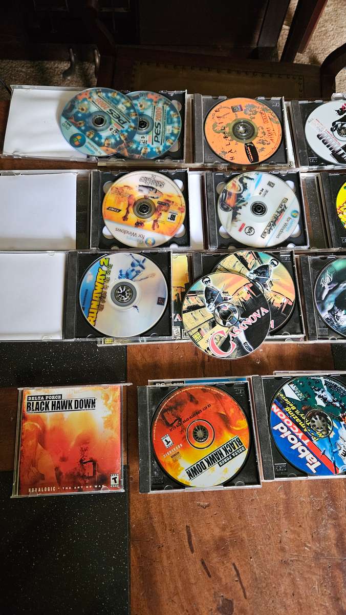 Vintage PC Games Lot