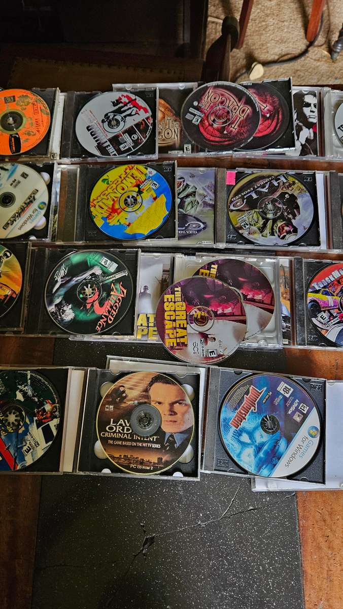 Vintage PC Games Lot