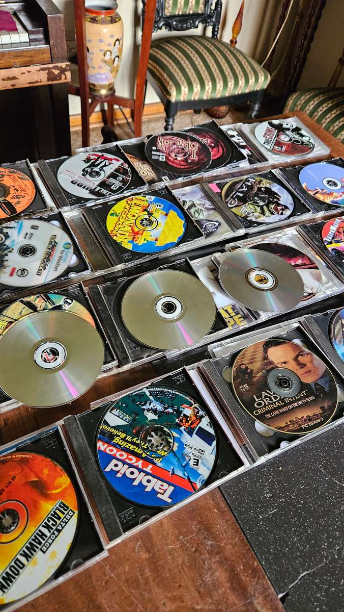 Vintage PC Games Lot