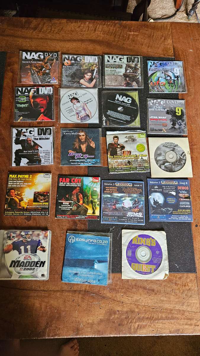 Unused NAG PC Games plus more