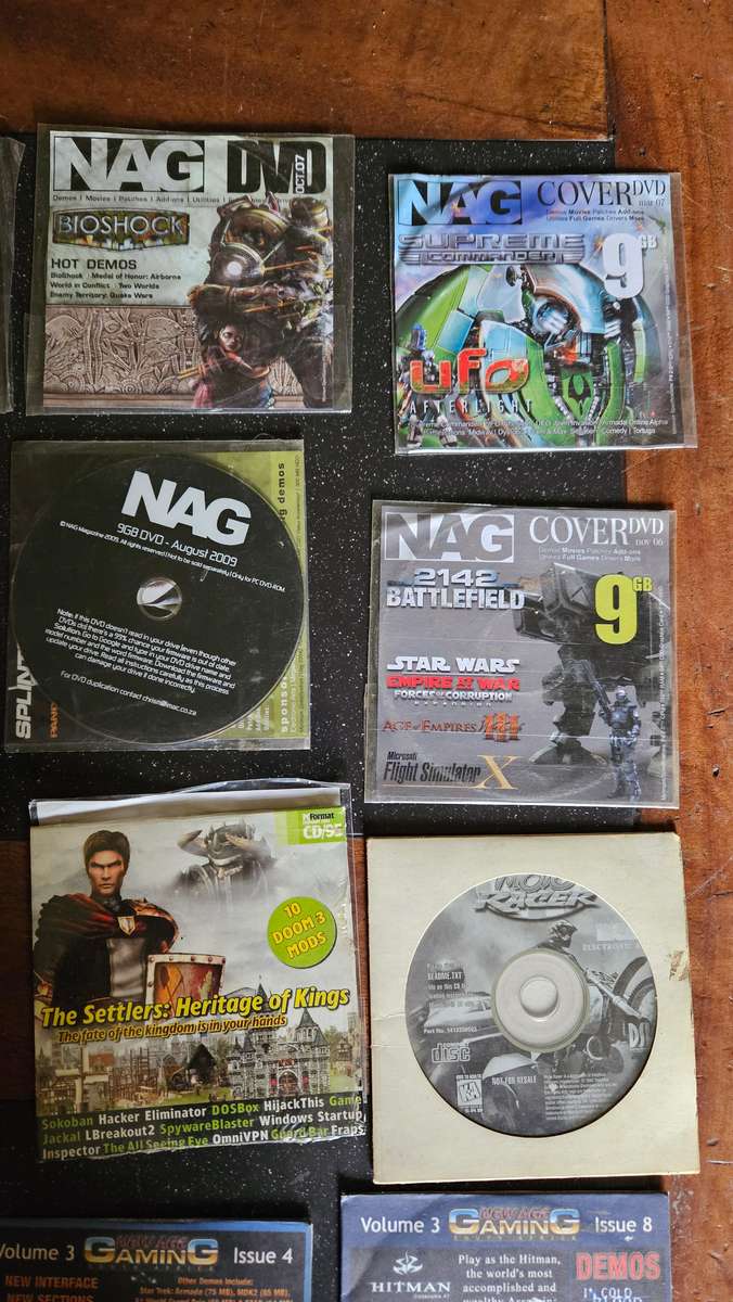 Unused NAG PC Games plus more