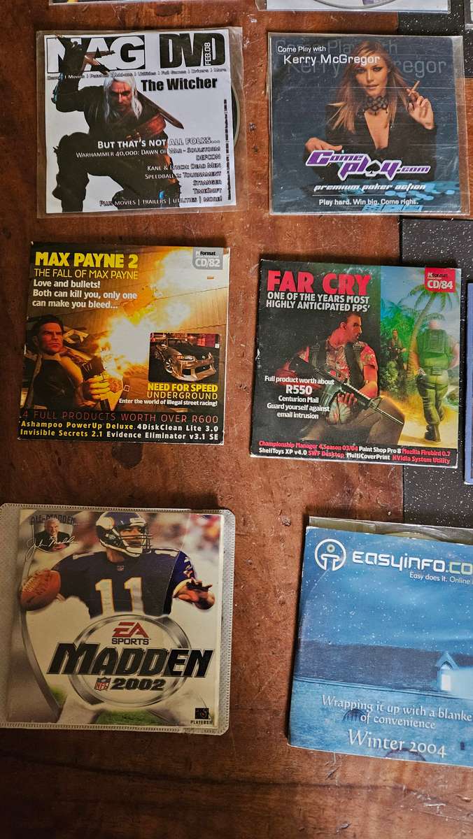 Unused NAG PC Games plus more