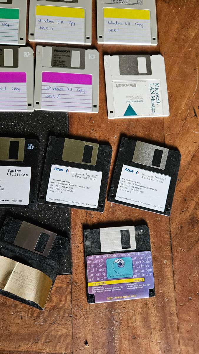 Vintage Floppy Disks & More