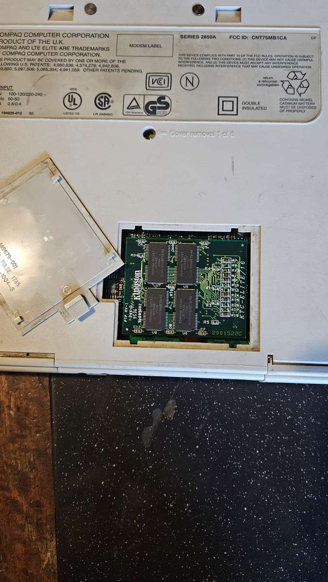 Vintage Compaq Lite Elite Laptop 4/40 CK