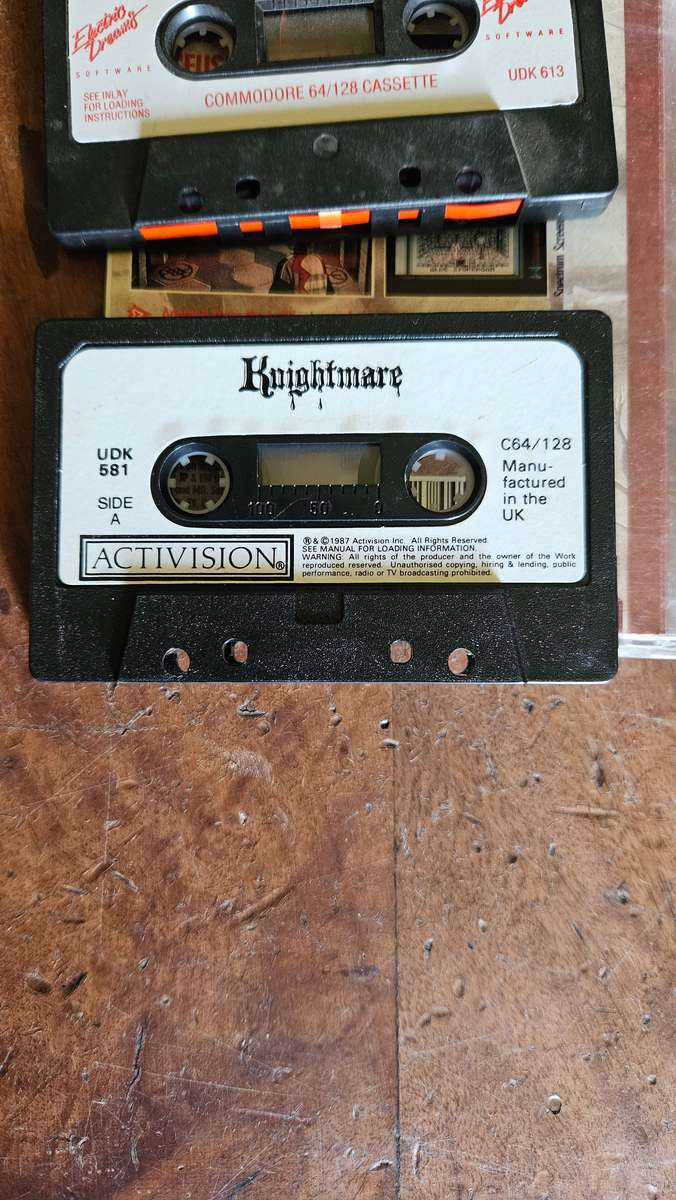 Vintage Commodore 64/128 Activision Games