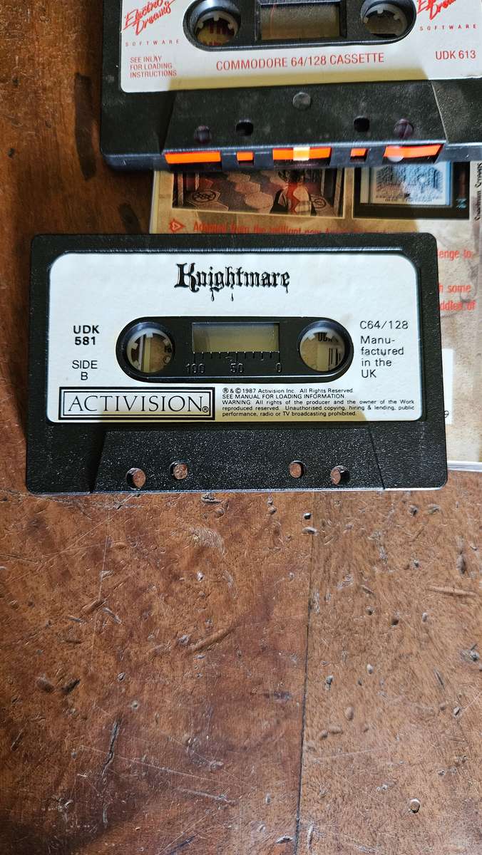 Vintage Commodore 64/128 Activision Games