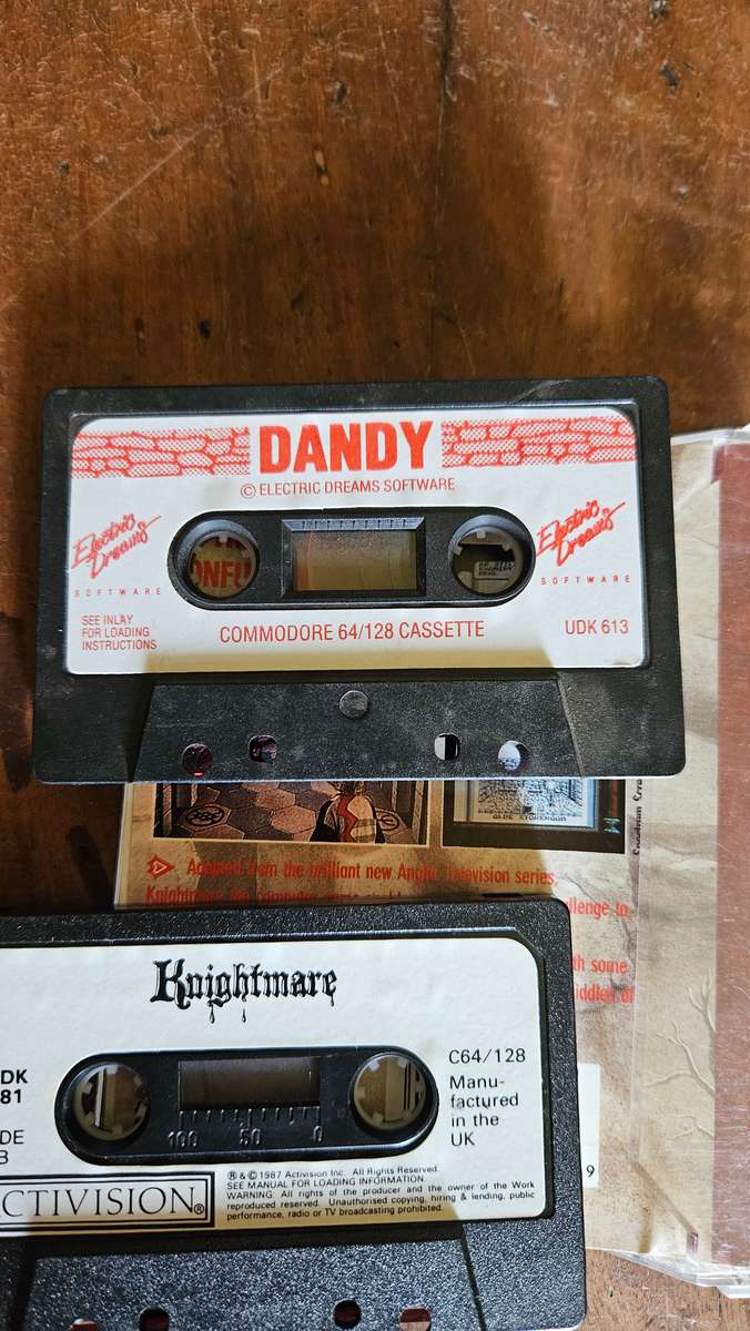 Vintage Commodore 64/128 Activision Games