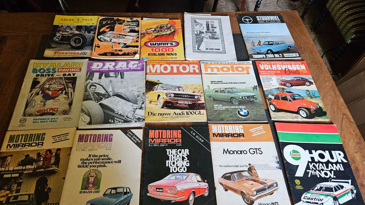 Vintage Car Books