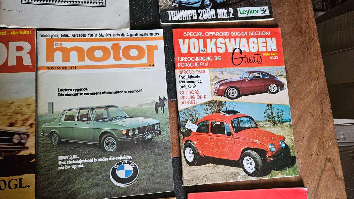 Vintage Car Books