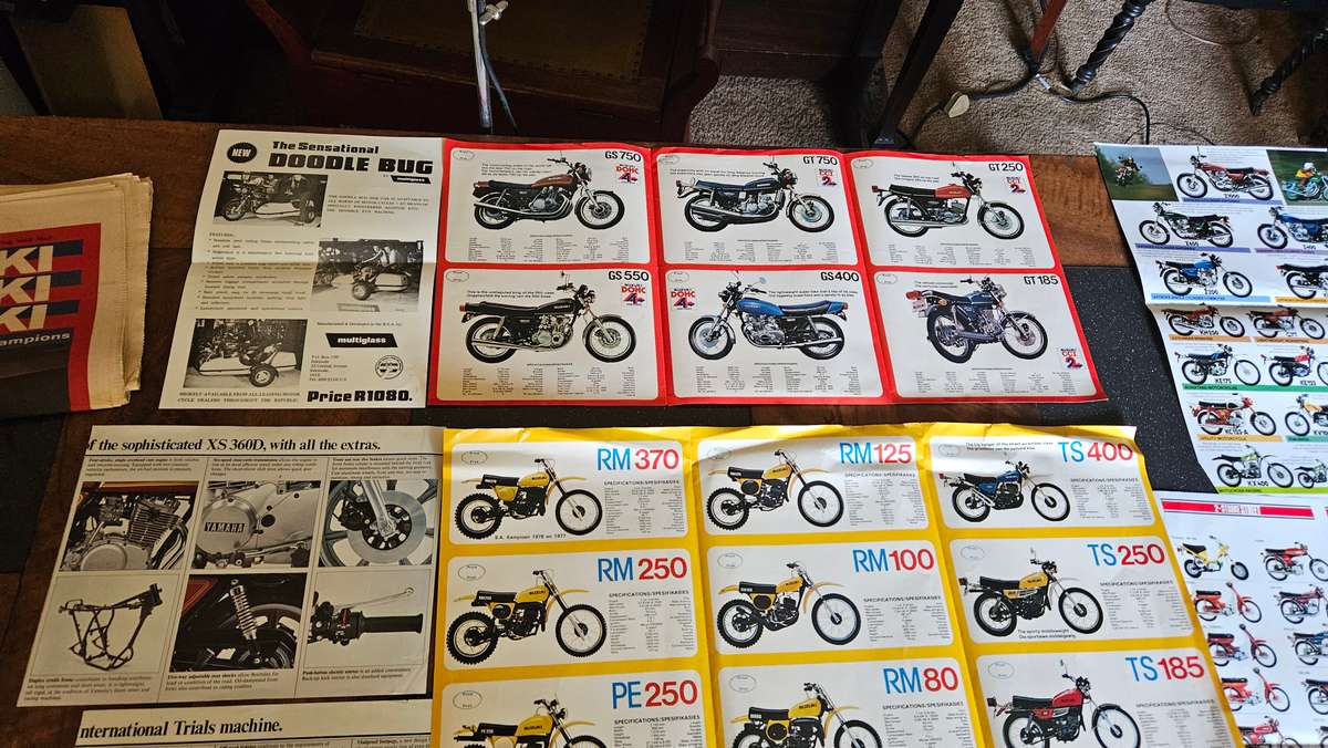 Vintage Bike Books & Posters