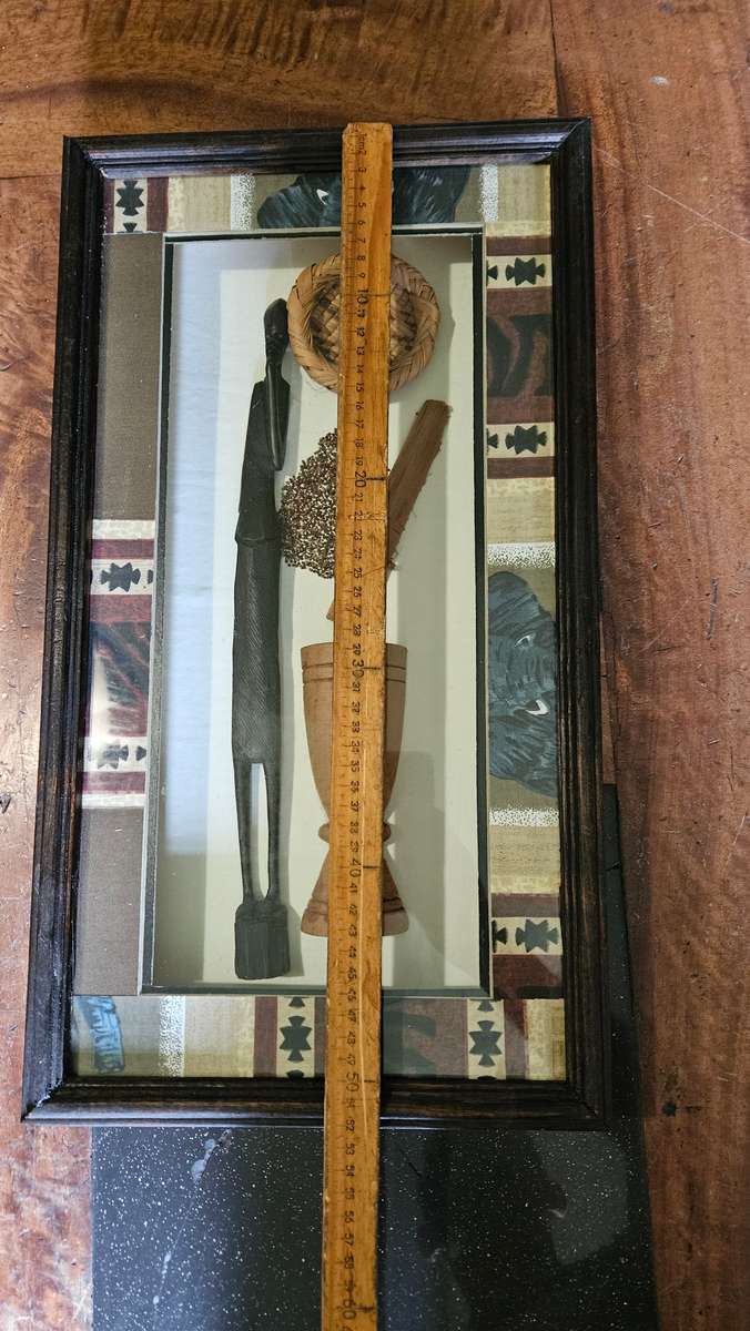 Beautiful Framed African Art