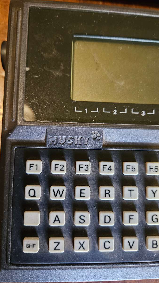 1980s HP Handheld Computer & Husky Hunter Computer
