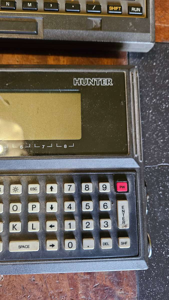 1980s HP Handheld Computer & Husky Hunter Computer