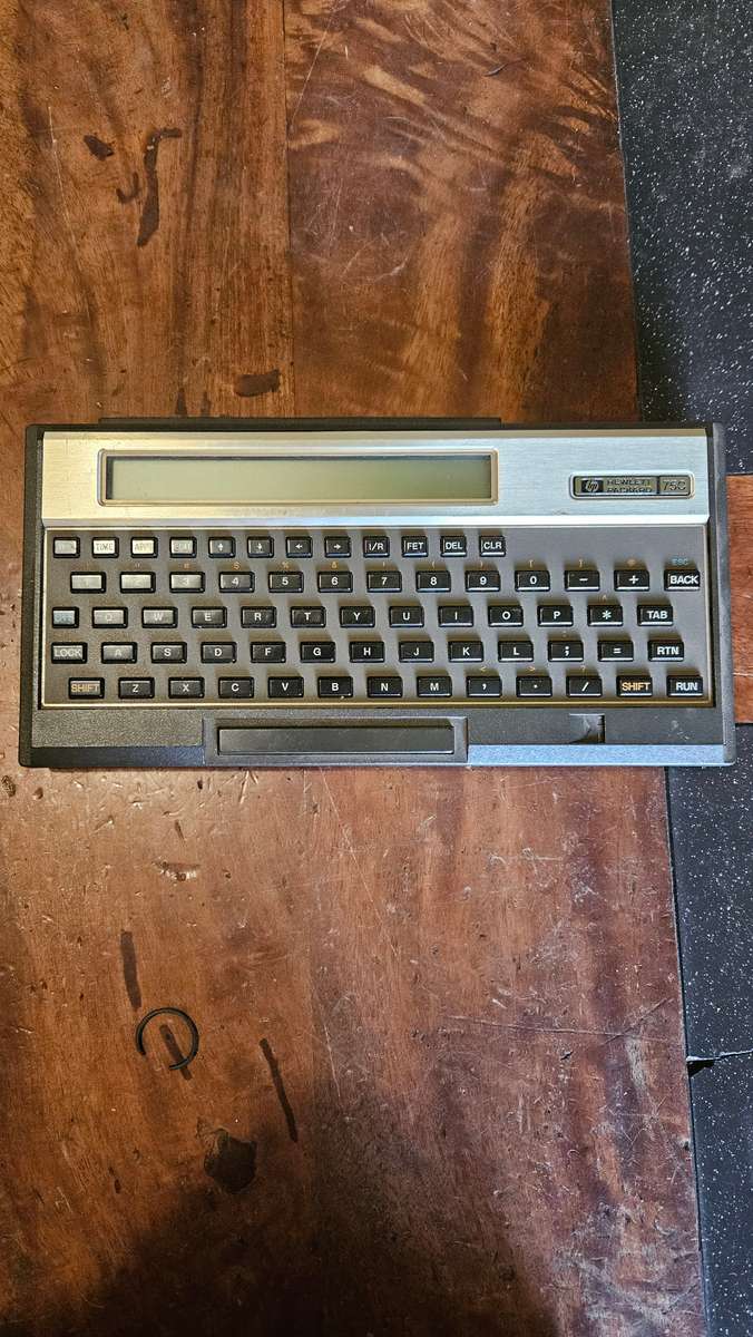 1980s HP Handheld Computer & Husky Hunter Computer