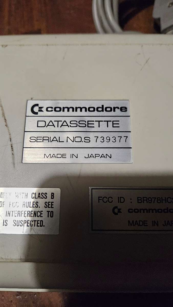 Comodore Tape Player