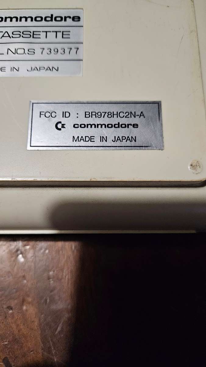 Comodore Tape Player