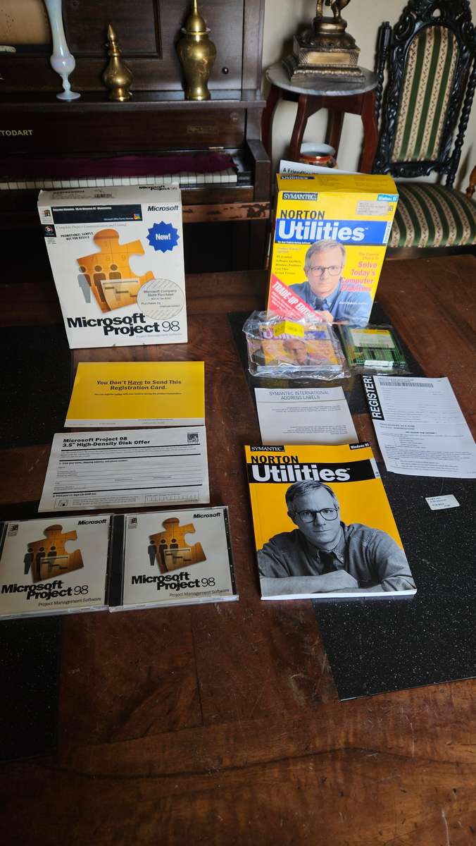 Norton Utilities & Microsoft Project 98