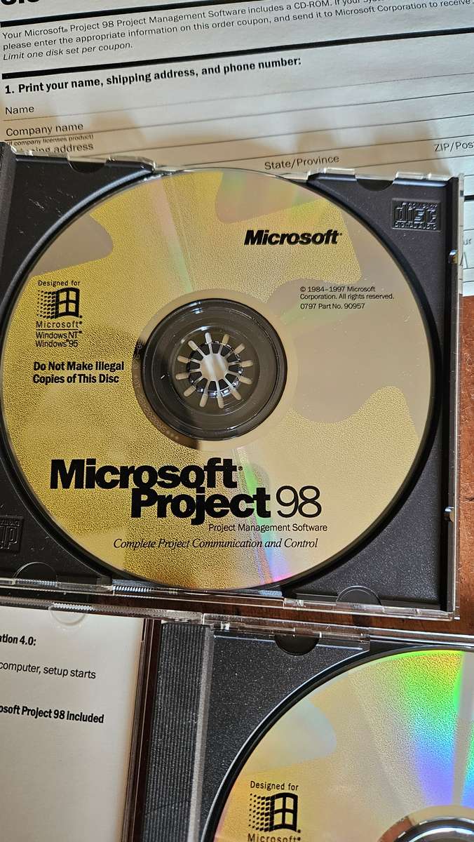 Norton Utilities & Microsoft Project 98