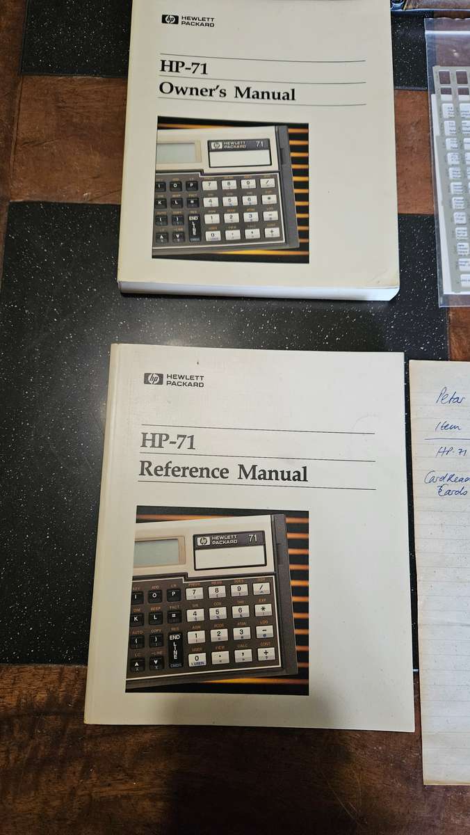 Hewlett Packard 71 B