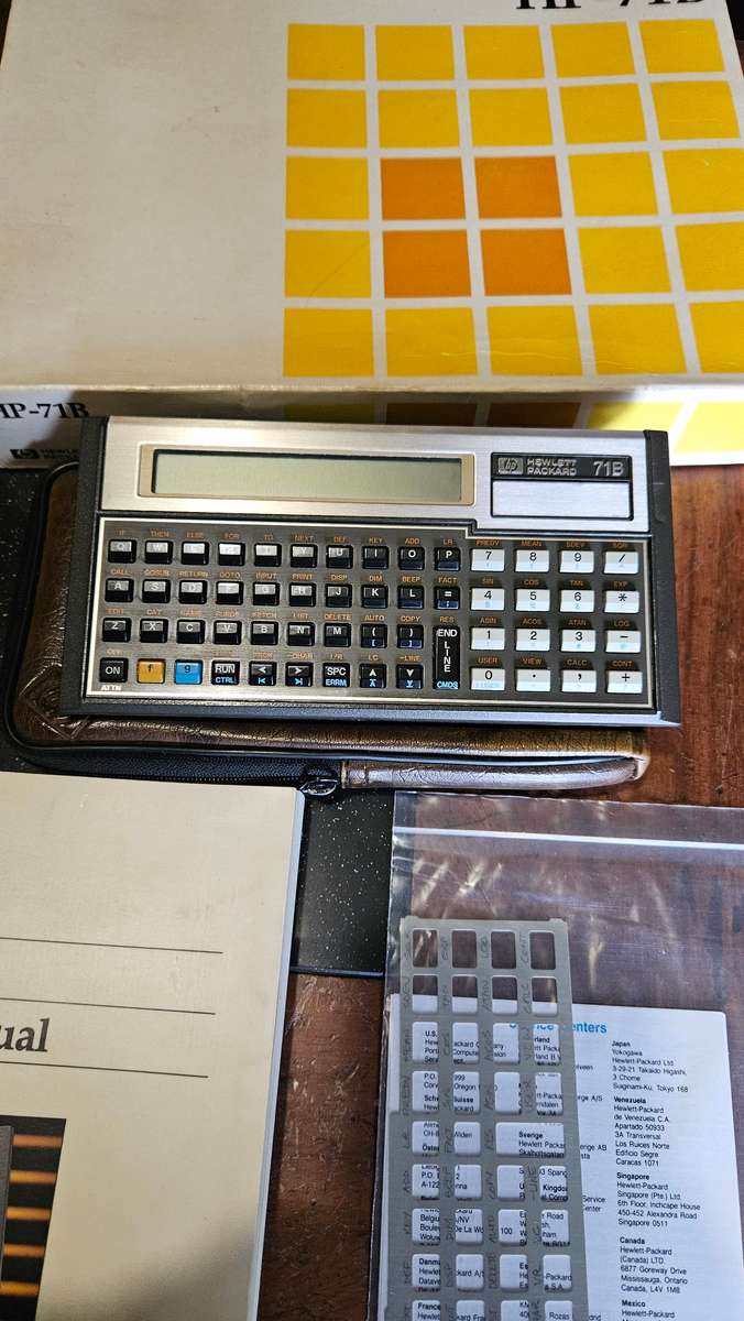 Hewlett Packard 71 B