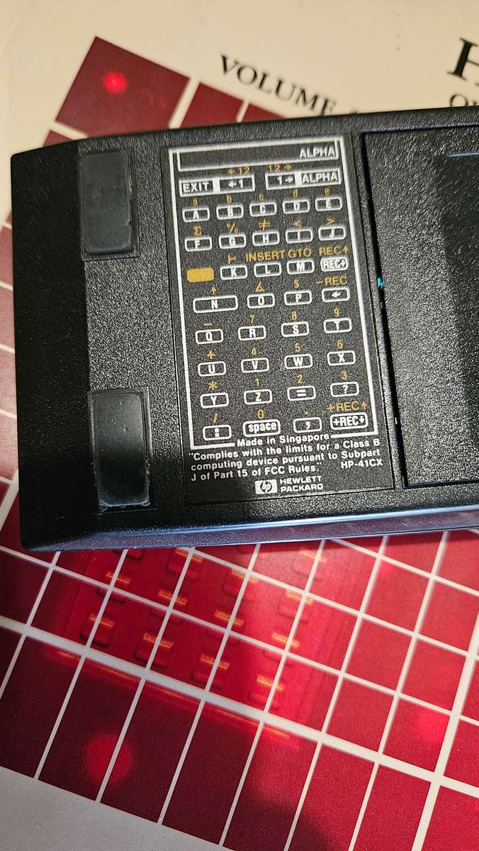 Hewlett Packard 41 CX