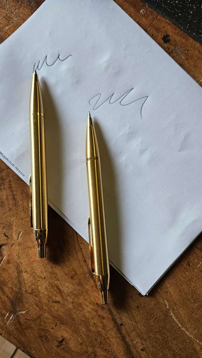 Parker Gold Tone Pen & Pencil Set