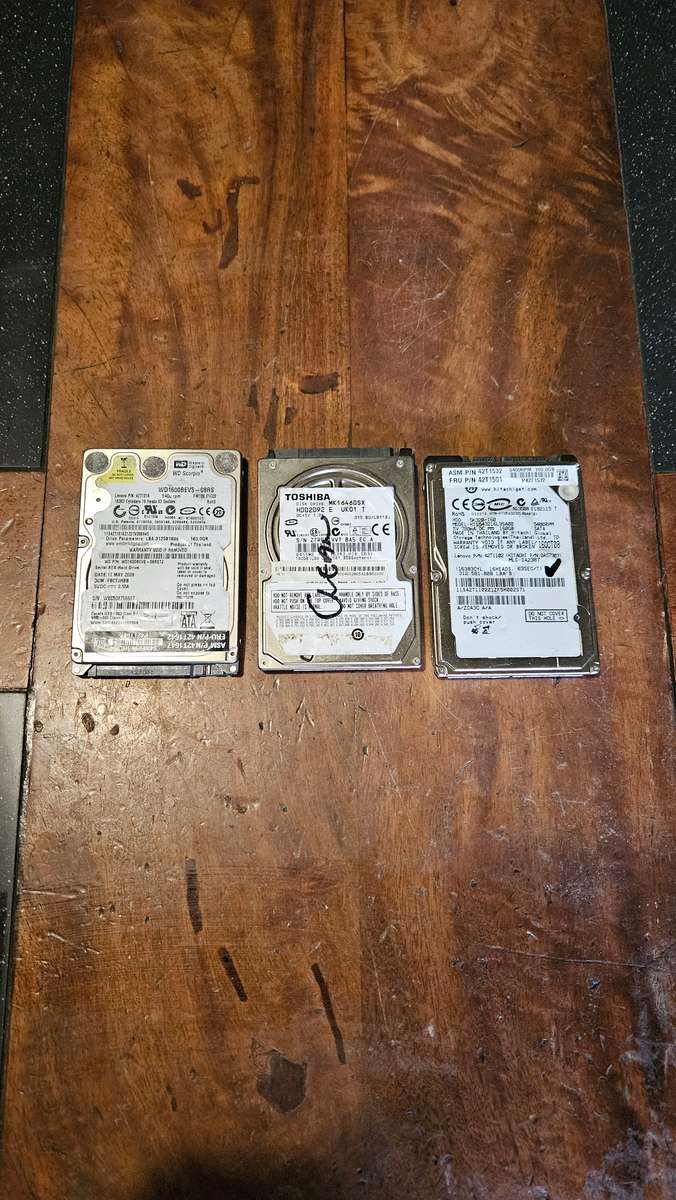 3 Hard Drives