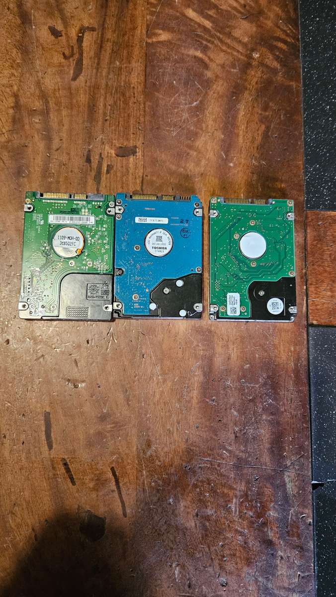 3 Hard Drives
