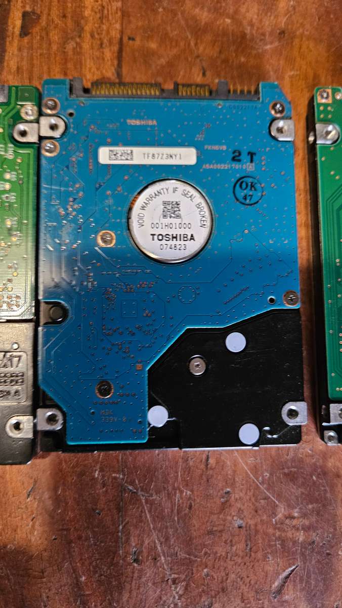 3 Hard Drives