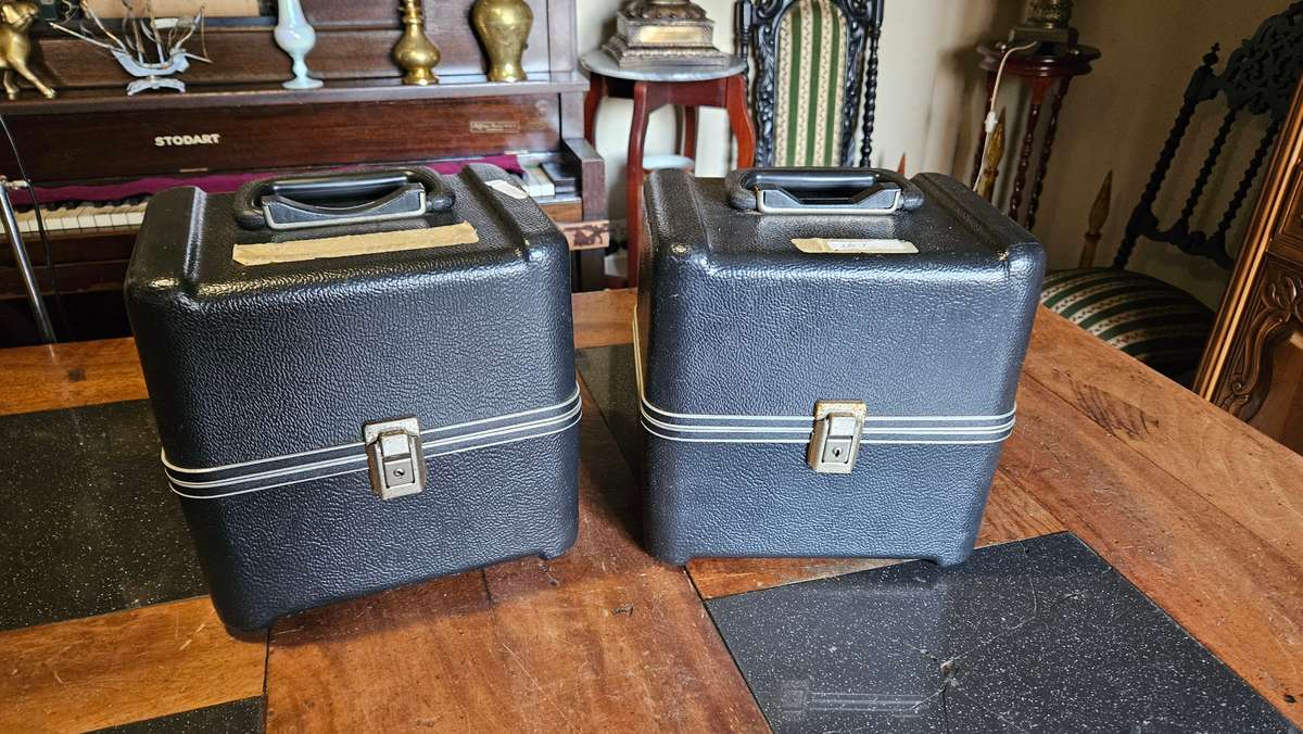 Two Sets Of Vintage Floppy Drives