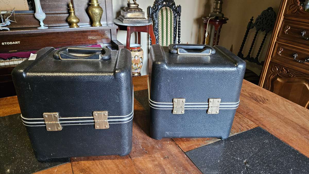 Two Sets Of Vintage Floppy Drives