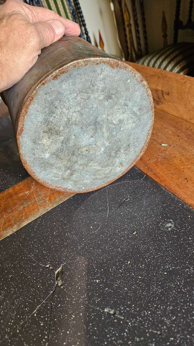 Galvanized Container & Pitcher