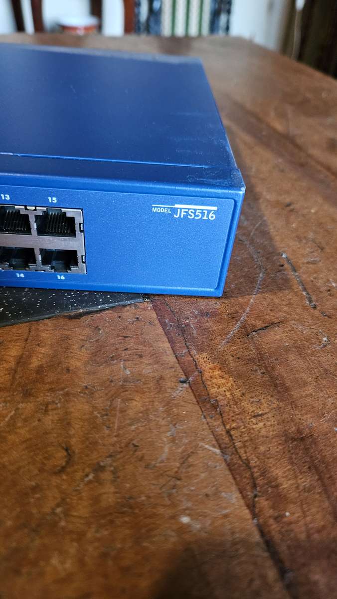 2 X NetGear ProSafe 16 Port 10/100 Switch