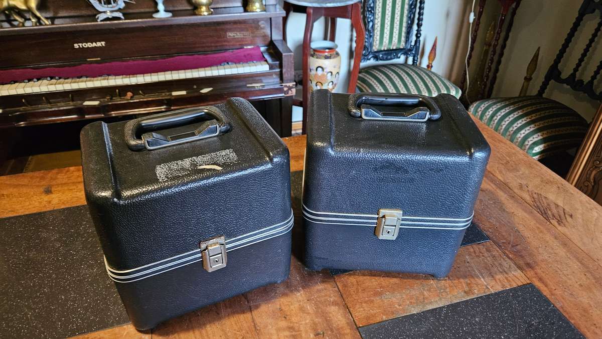 Vintage Floppy Disks Plus Containers