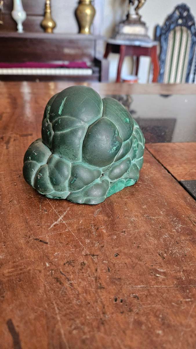 Natural Forest Green Malachite Quartz Crystal 1.9kgs