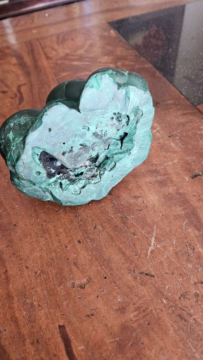 Natural Forest Green Malachite Quartz Crystal 1.9kgs
