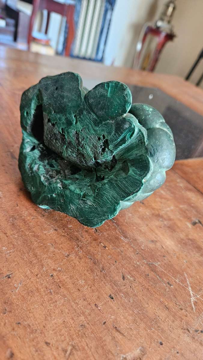 Natural Forest Green Malachite Quartz Crystal 1.9kgs