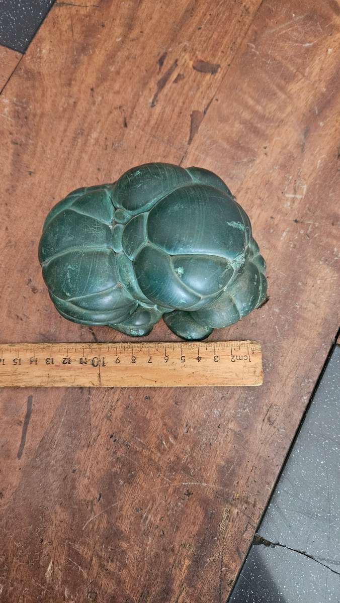 Natural Forest Green Malachite Quartz Crystal 1.9kgs