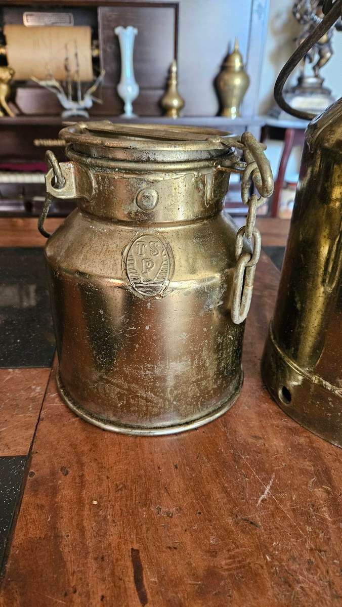 Brass Milk Cans