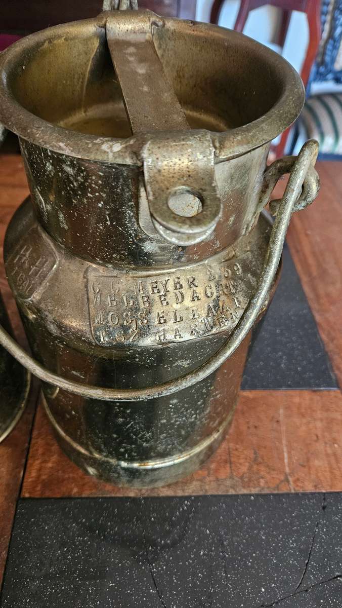 Brass Milk Cans