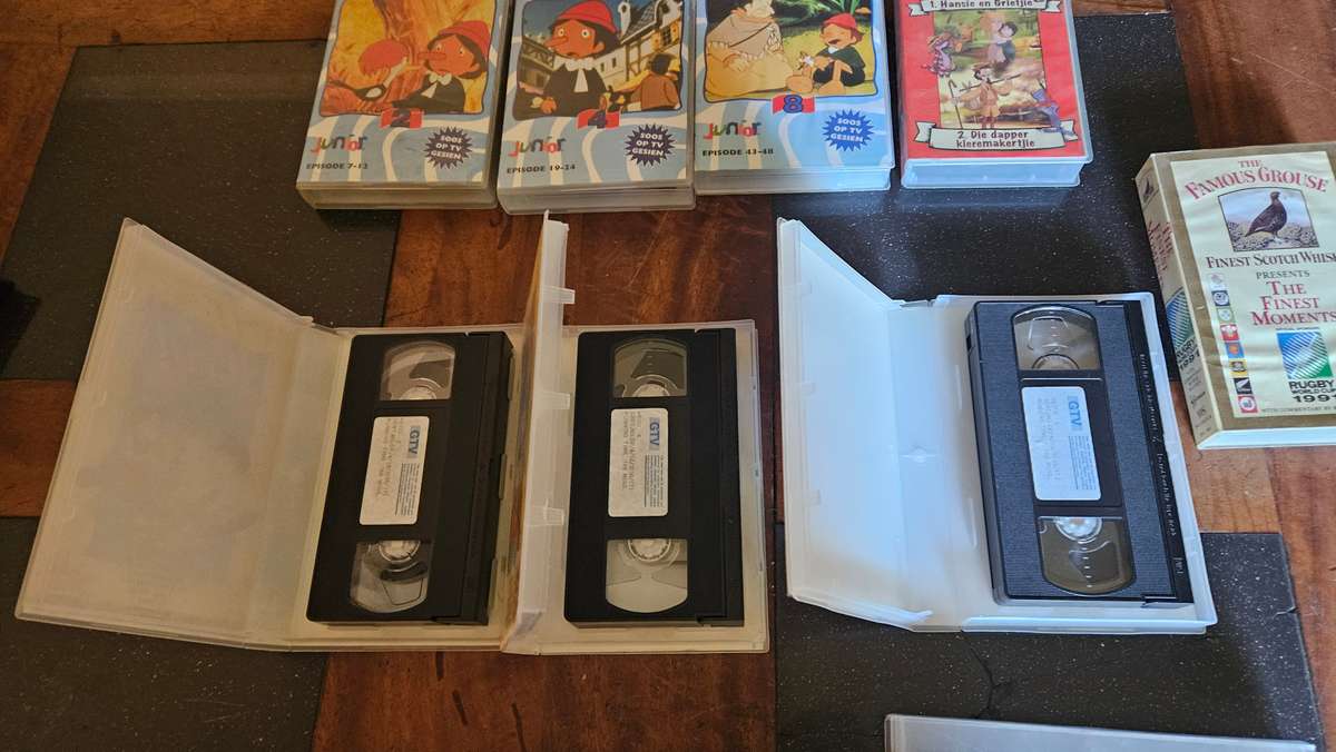 Vintage VHS Tapes Children Movies
