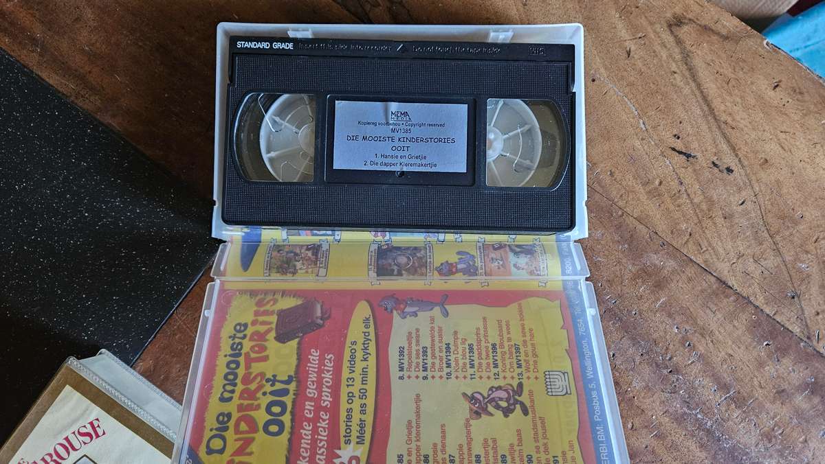 Vintage VHS Tapes Children Movies