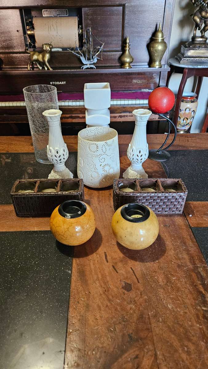 Candle Holder Lot