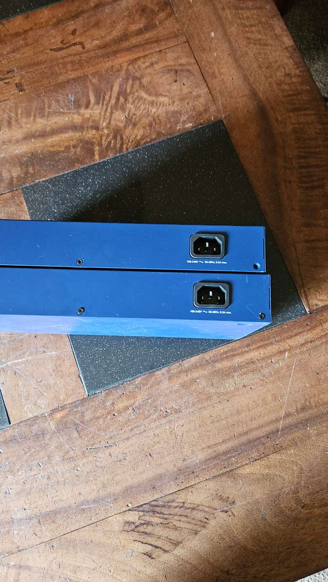 Unused NetGear 16 Port 10/100 Switches