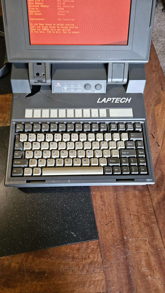 Vintage LapTech Computer Model 3140