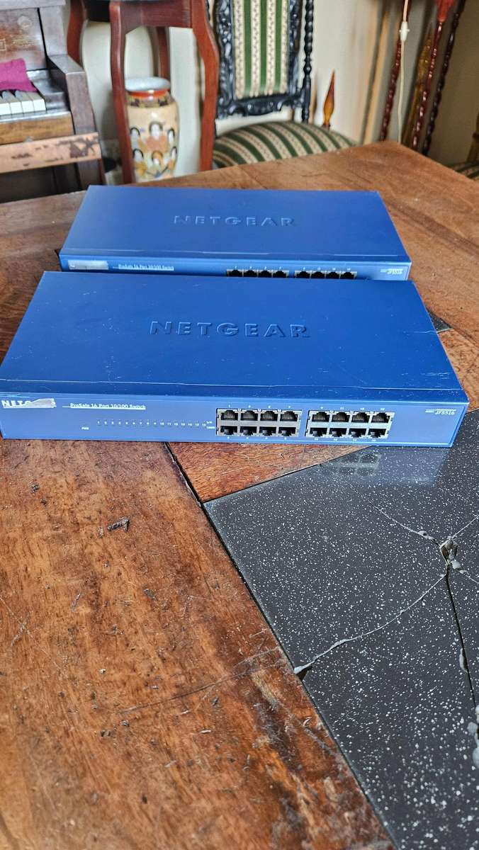 NetGear 16 Port 10/100 Switches