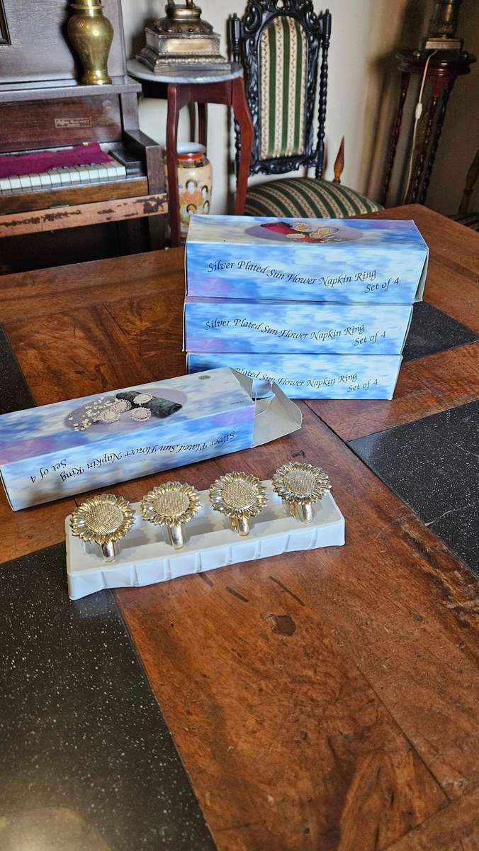 Silver Plated Napkin Rings