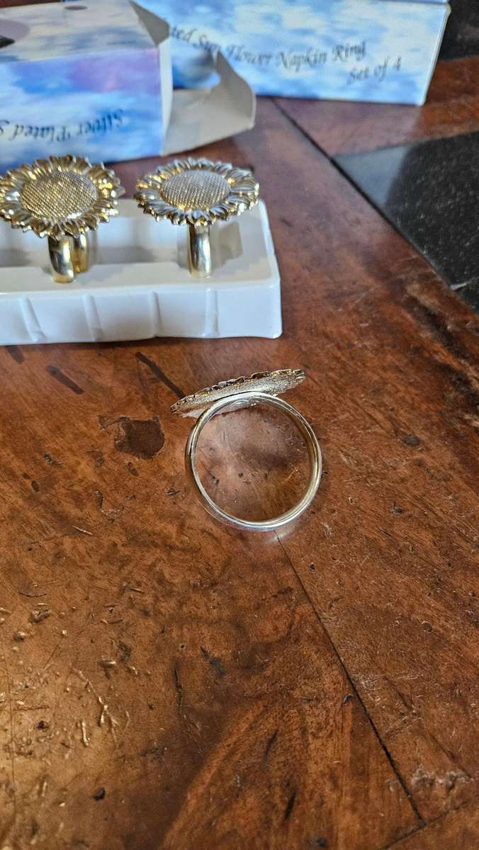 Silver Plated Napkin Rings