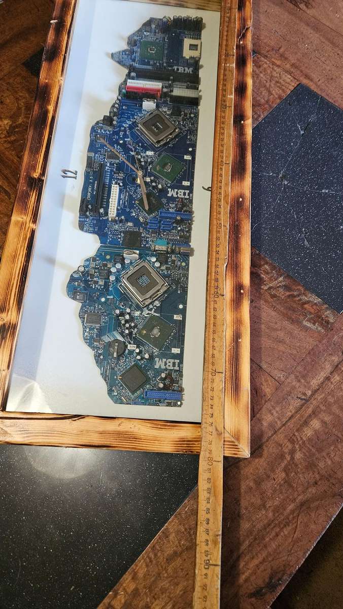 Large PC Board Wall Hanging Clock