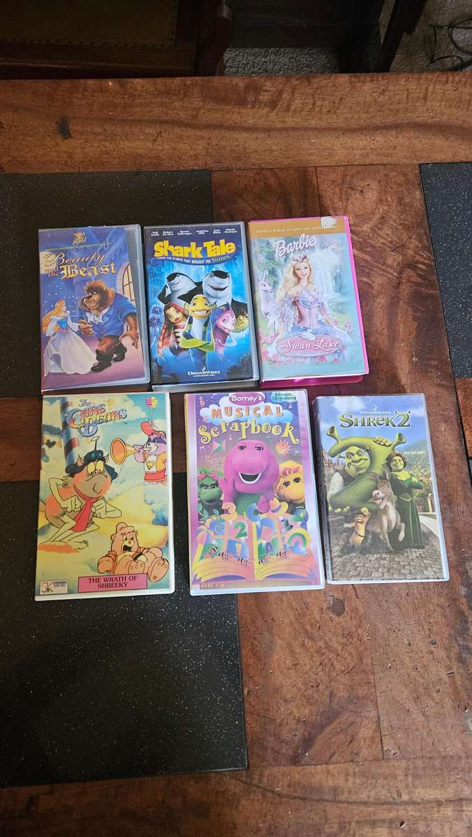Vintage VHS Movie Tapes